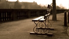 Bench sepia