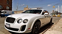 Bentley Continental white cars