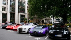 Bentley Rolls Royce bugatti veyron ferrari enzo