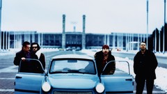 Berlin Trabant u2 Bono The Edge Adam Clayton Larry Mullen 
