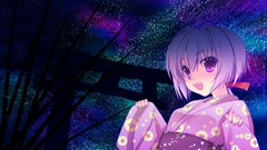 Berry anime girls kokonobi yukata Satou Haruki