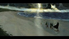 berserk Guts schierke Kentaro Miura fantasy art Anime sky clouds