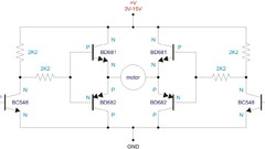 Bi polar Bridge schematic