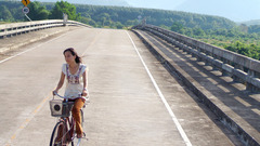Bicycles asians roads