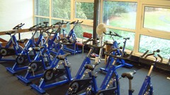 Bicycles exercise motorbikes