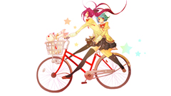 Bicycles school uniforms mahou