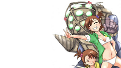 Big daddy bioshock twins