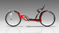 Bike Concept 3d graphic