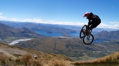 Bike freedom Bicycles jumping