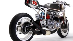 Bike rear angle view