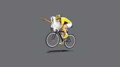 Biker minimalistic E.T.