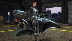 Biker shiny latex catsuit