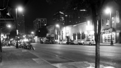 Bikes grayscale monochrome cities