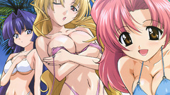 Bikini blue eyes long