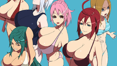 Bikini huge boobs swimsuits