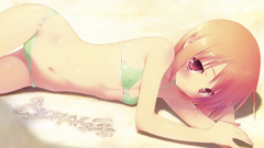 Bikini panties sand short