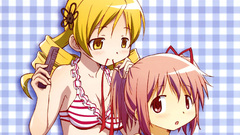 Bikini pink hair yellow