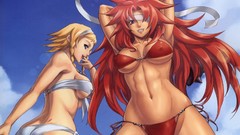 Bikini redheads Queens blade