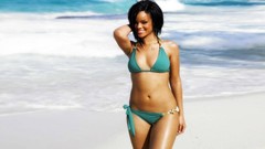 Bikini rihanna Celebrity singers
