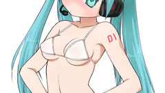 Bikini vocaloid hatsune miku