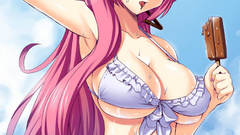 Bikini vocaloid megurine luka