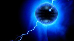 Binary Lightning glow digital