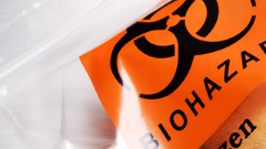 Biohazard laboratory Movies signs