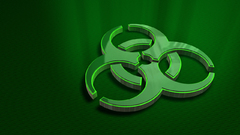 Biohazard logo graphic