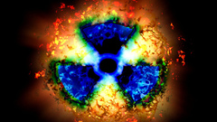 Biohazard radiation symbol