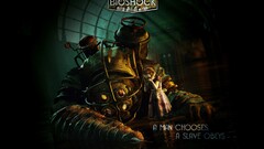 bioshock big daddy rapture video games little sister Sea