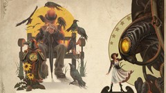 Bioshock posters elizabeth columbia artwork bioshock infinite 