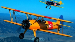 Biplane plane aircrafts biplano