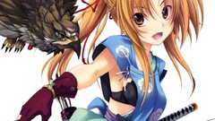 Birds Anime brown empty bra underwear Miyama Zero