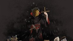 Birds Anime nest checkerboard Swords crows sai uchiha sasuke 