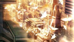 Birds buildings cities