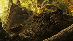 Birds Dragons fantasy art