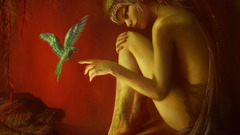 Birds fantasy art Benita