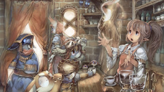 Birds fantasy art soft