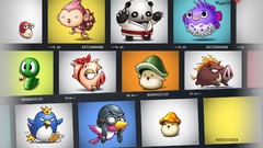 Birds game monkeys video games panda bears Maplestory