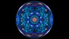 Black abstract marble