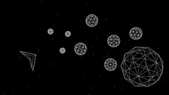 Black and white 3D renders astro gaming