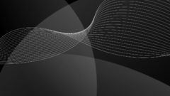 Black and white abstract