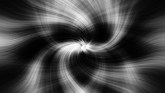 Black and white abstract digital art