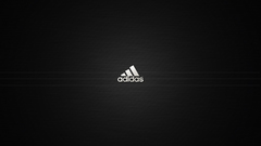 Black and white Adidas
