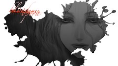 Black and white anime girls