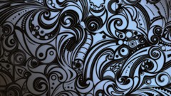 Black and white artwork