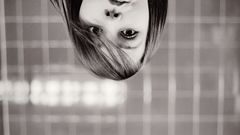 Black and white baby