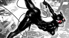 Black and white Batman