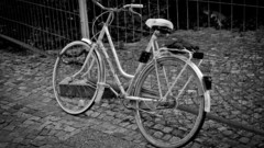 Black and white Bicycles