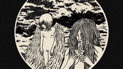 Black and white black background drawings artwork Andy Paciorek